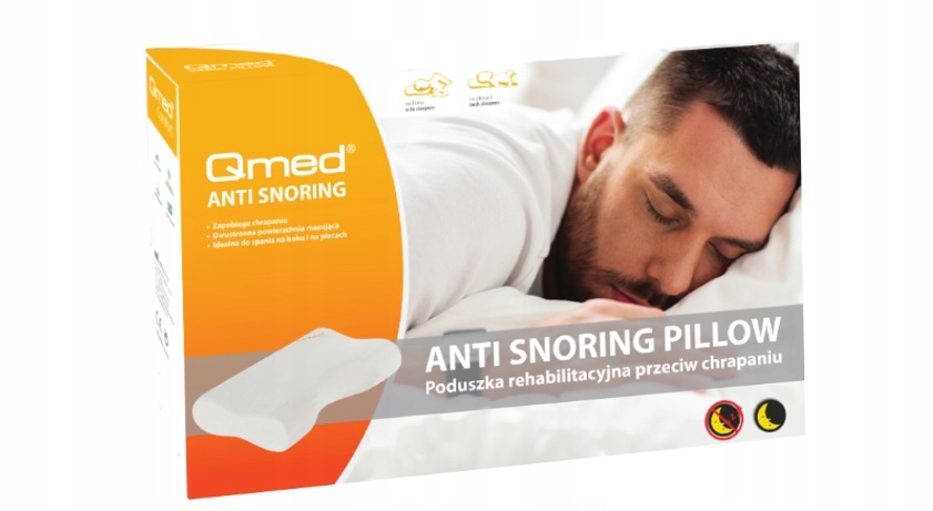 

Qmed Anti Snoring poduszka przeciw chrapaniu