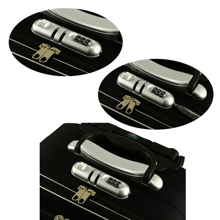 SZYFR ZAMEK DO WALIZKI CZĘŚĆ KÓŁKA TORBA WALIZKA Materiał dominujący tworzywo sztuczne