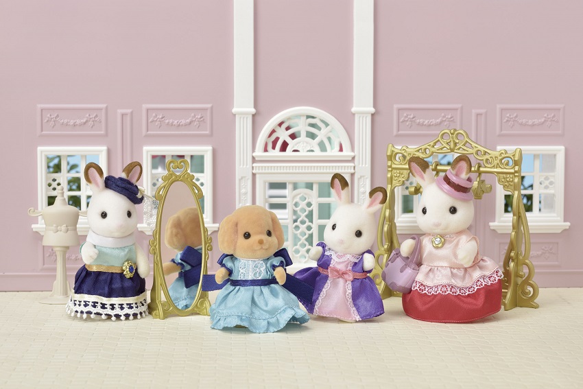 SYLVANIAN FAMILIES TOWN ZESTAW DO BUTIKU 6013 Płeć Chłopcy Dziewczynki