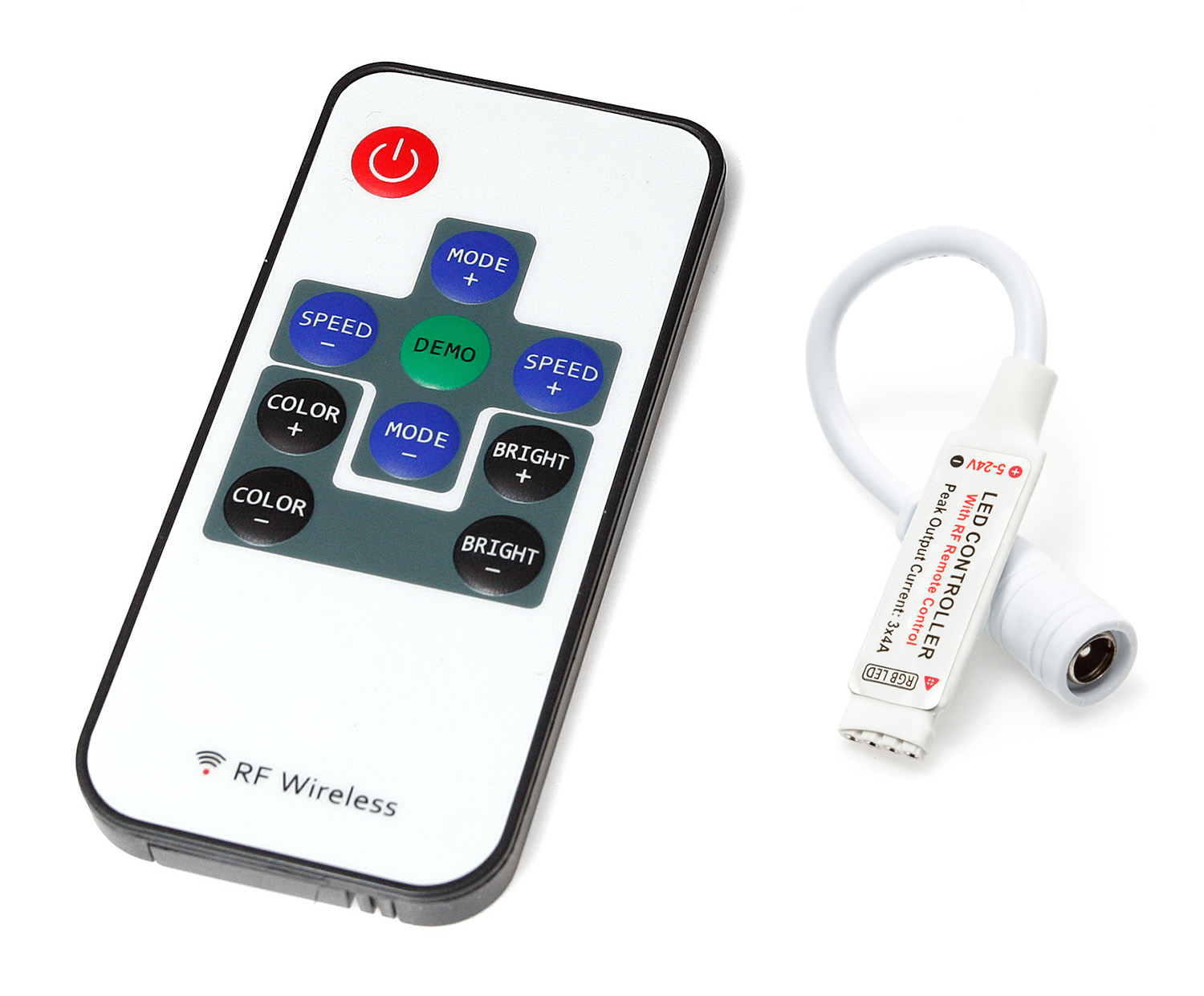 

Sterownik RF-RGB-10 Do Taśm Led Rgb Kontroler