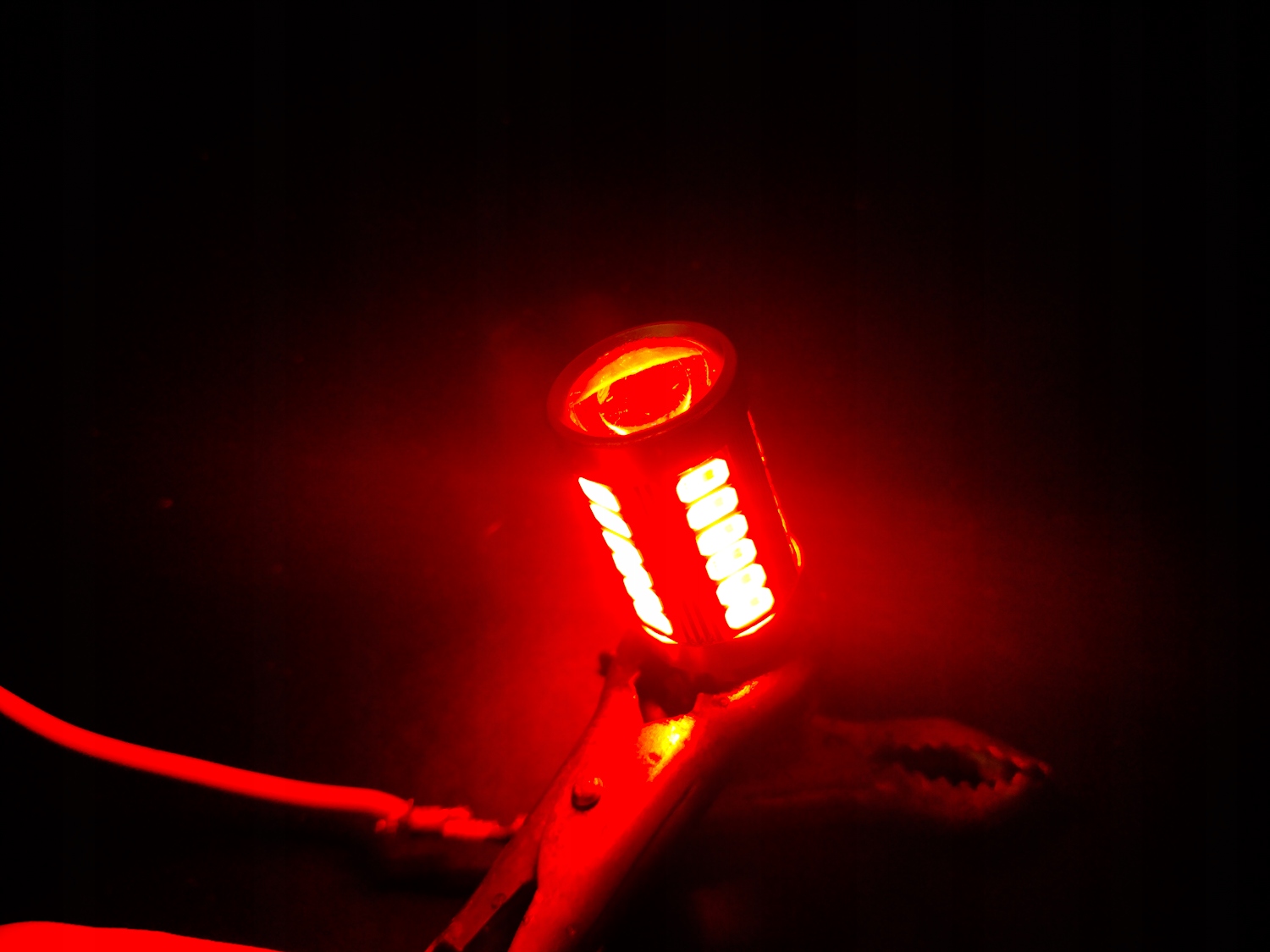 LED ŻARÓWKA P21W/5W BAY15D ŚWIATŁO STOPU CZERWONA Liczba sztuk 1 szt.