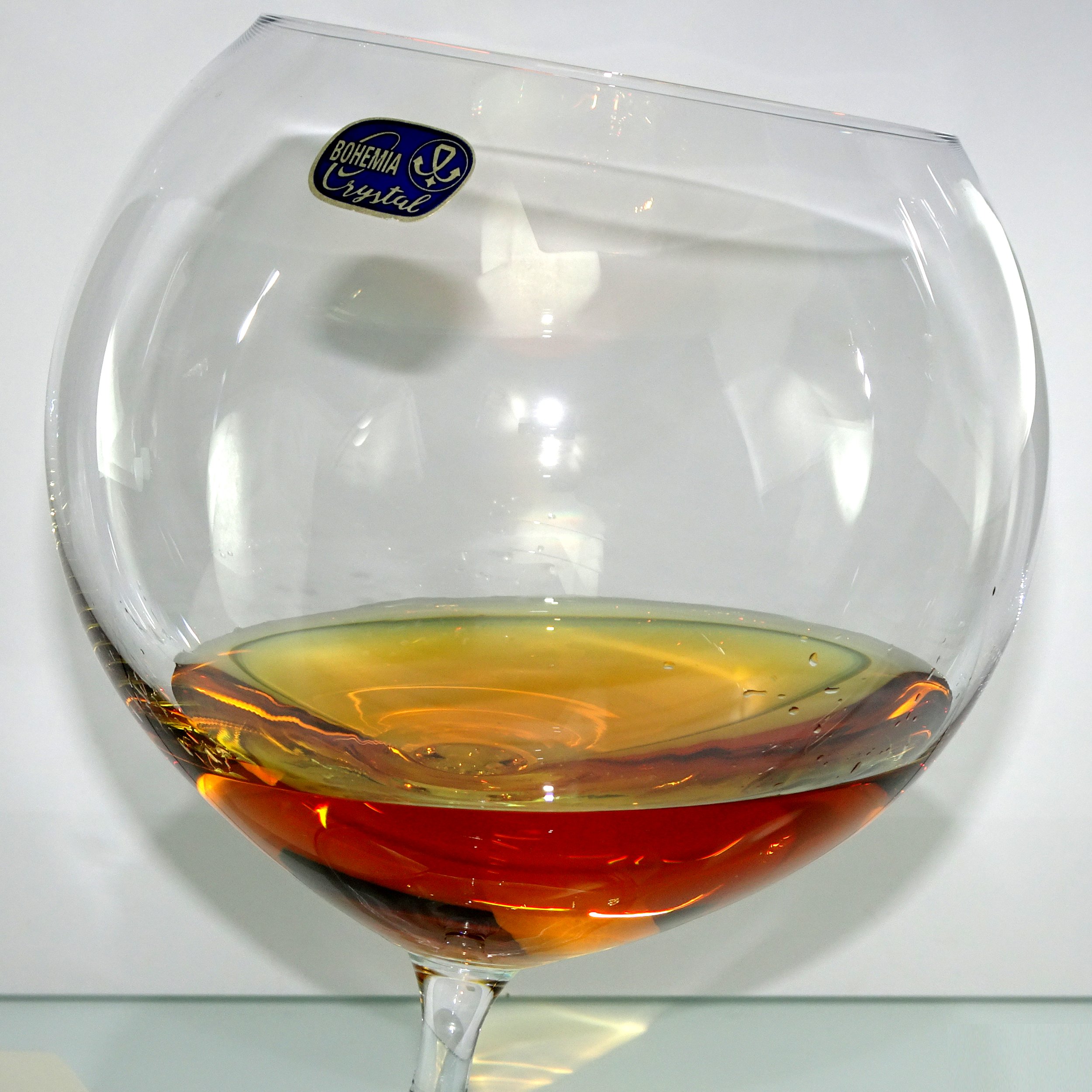 KIELISZKI DO KONIAKU BRANDY 1010ml BOHEMIA CRYSTAL Kolor przezroczysty