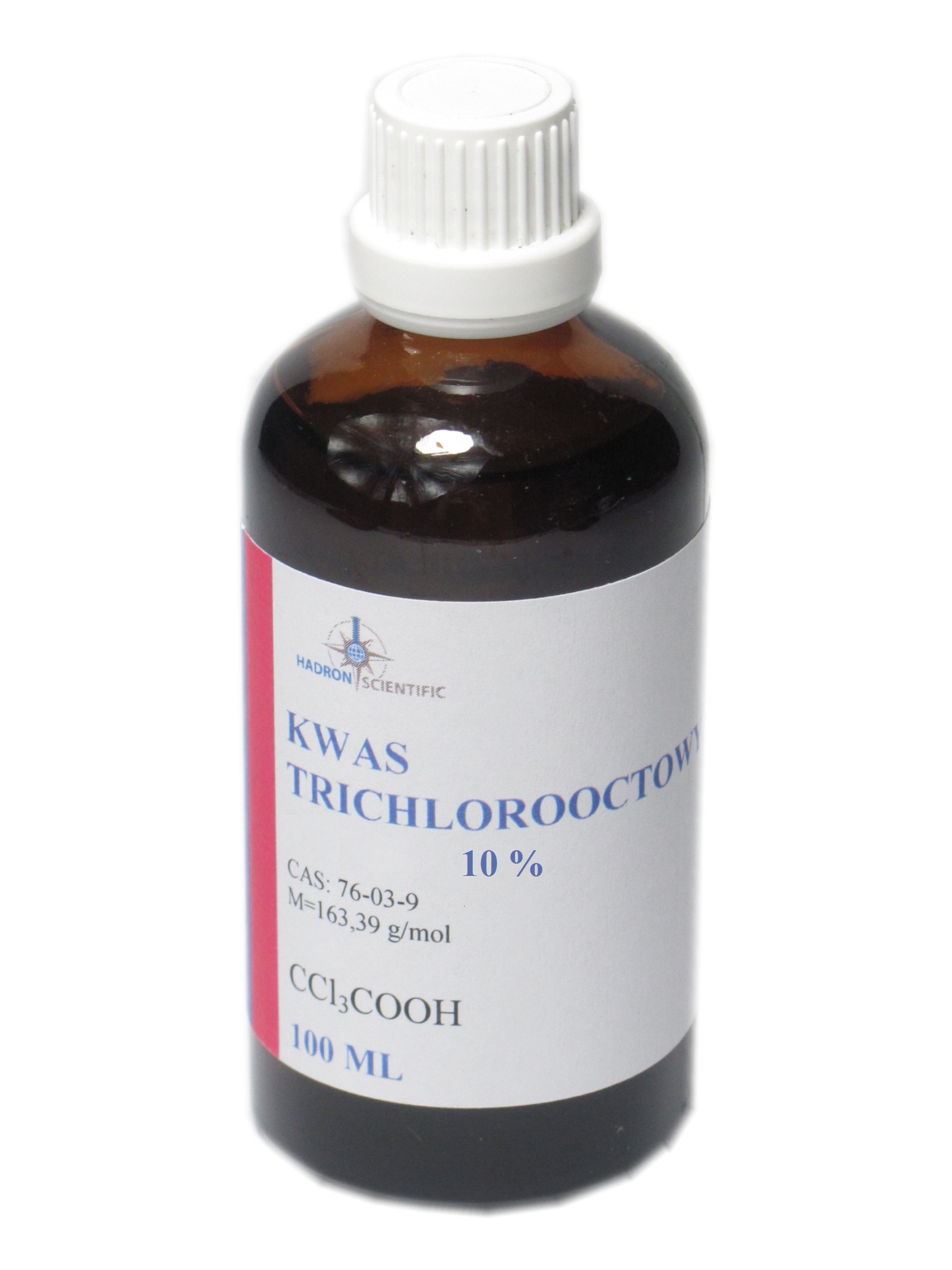 

Kwas Trójchlorooctowy Tca 10% 100ml