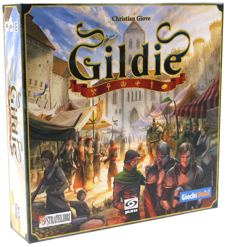 Gra planszowa Gildie polskiego wydawnictwa Galakta nowa zafoliowana