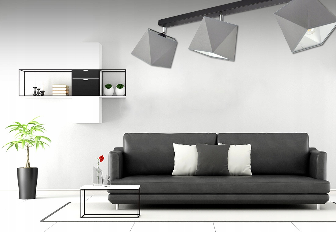 LAMPA WISZĄCA SUFITOWA ŻYRANDOL PLAFON DIAMENT LED Zasilanie sieciowe