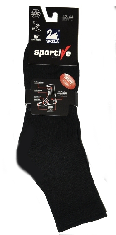 

Skarpety Wola Sportive Ag+ ze srebrem frotte 39-41