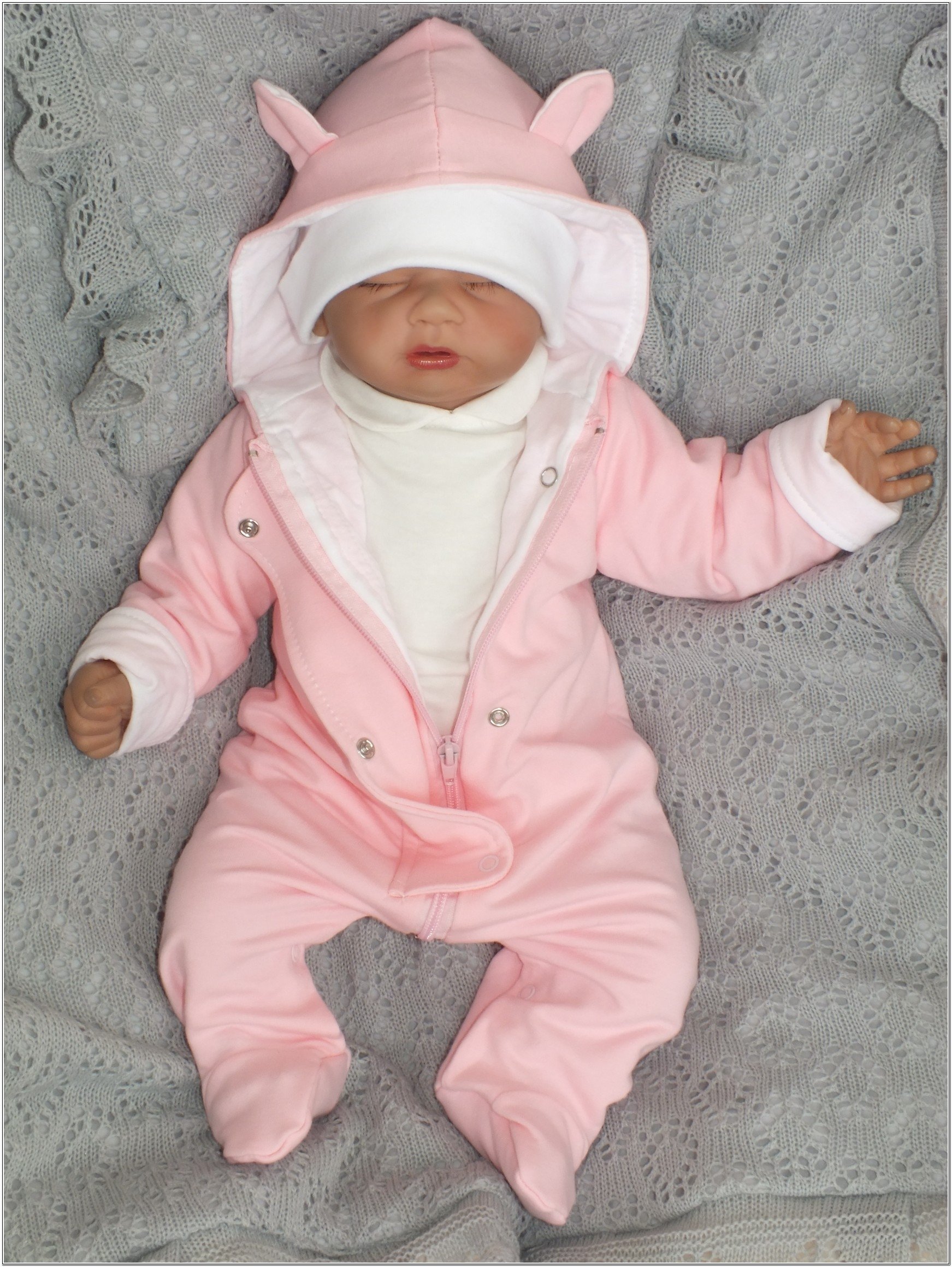 Kombinezon WIOSNA LATO JESIEŃ 100% BAWEŁNA 62 Rękaw długi rękaw