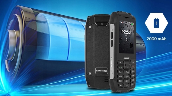 MYPHONE HAMMER HAMMER 4 IP68 2.8" Bluetooth Przekątna ekranu 2.8