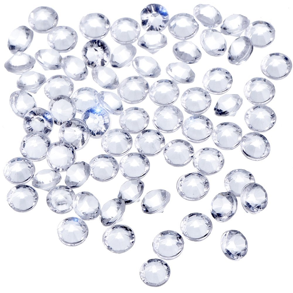 

Konfetti Diamentowa dekoracja na Ślub -- 100szt