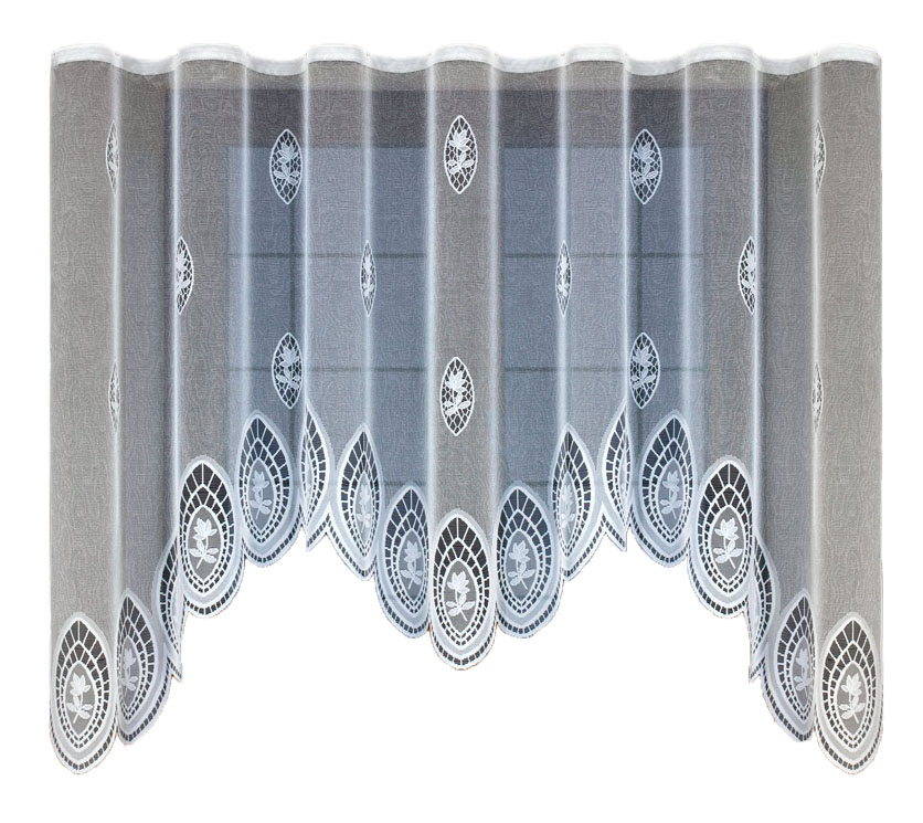 

Biała Firanka Żakardowa 22234 145x400cm