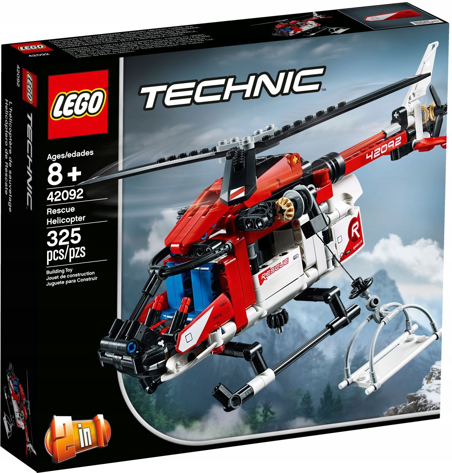 Zdjęcia - Klocki Lego Technic Helikopter ratunkowy 42092 