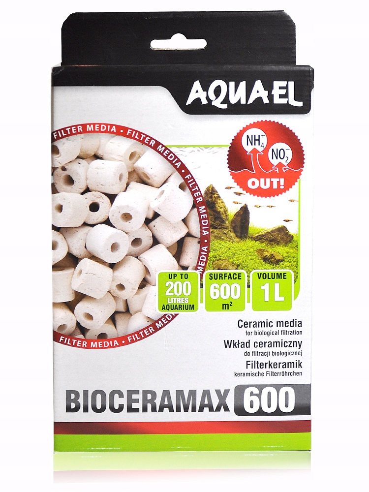 

Aquael Bioceramax 600 Wkład do filtrów