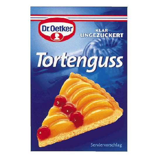 Желе для торта dr oetker красное