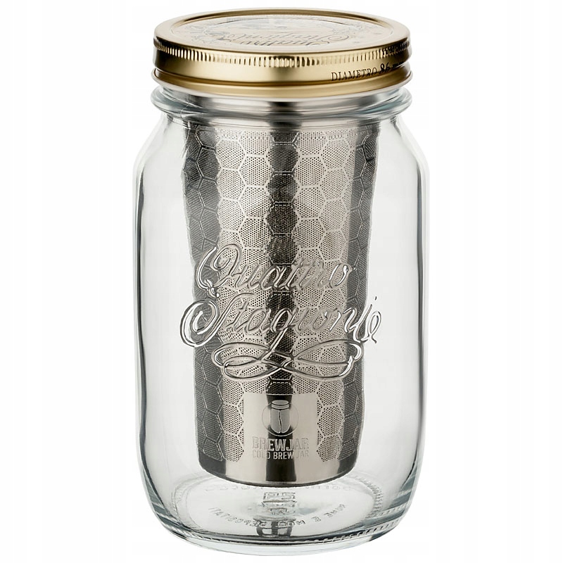BREWJAR Cold Brew Jar 1 l Słoik z filtrem 7501919030 Allegro.pl