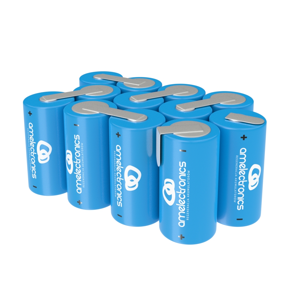 

Pakiet Akumulatorów 12 Ogniw Sc 14,4V 3000mAh Nimh