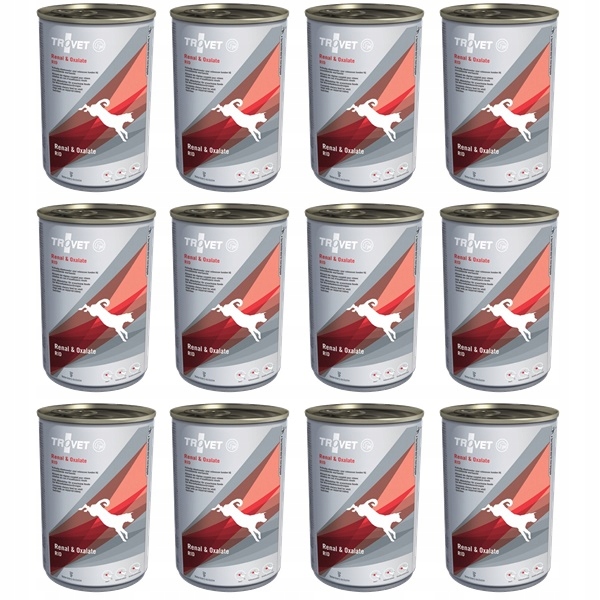 Levně Trovet Dog Rid Renal 12 plechovek 400 g ledvinová dieta pro psy