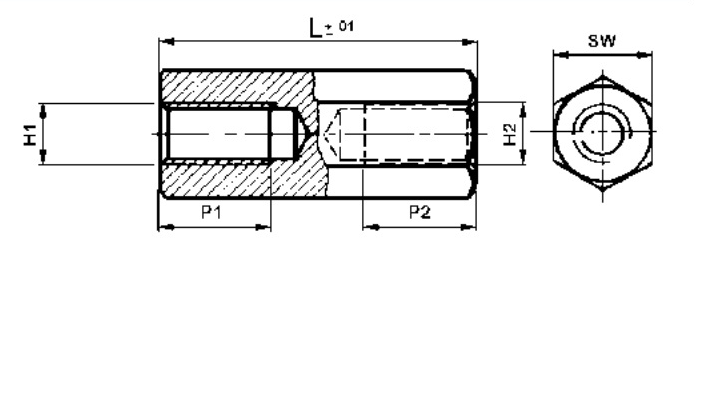Tulejka z tworzywa 8mm M3 w/w 10szt FV(0005) Producent OE