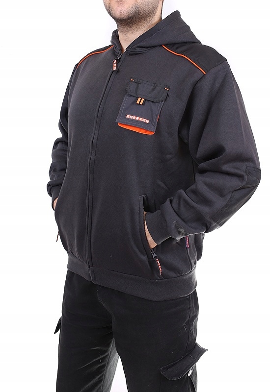 BLUZA ROBOCZA DRESOWA Z KAPTUREM EMERTON rozm S Producent code 0306000360001