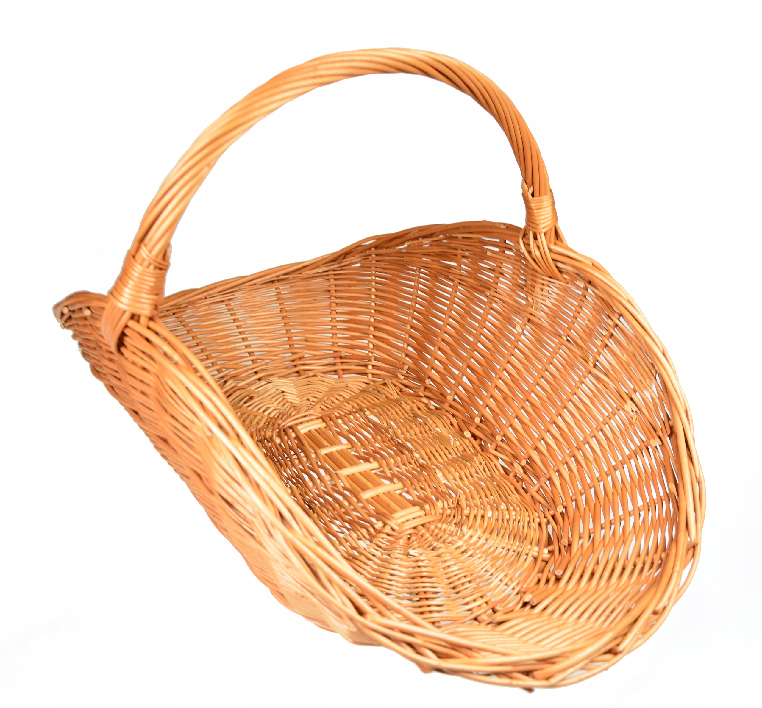 

Wiklinowy Kosz Na Drewno koszyk do kominka XL 68cm