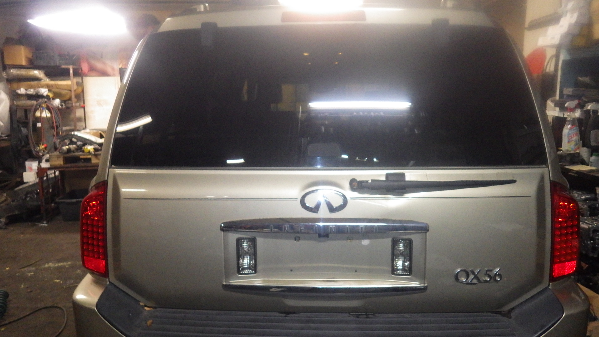 КРЫШКА ЗАДНЯЯ В СБОРЕ ИНФИНИТИ Qx56 ARMADA