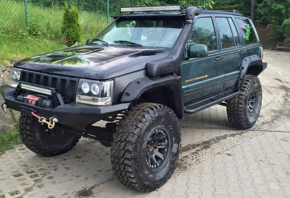 JEEP GRAND CHEROKEE ZJ SPOJLER DASZEK ! TUNING !!! Producent części Inny
