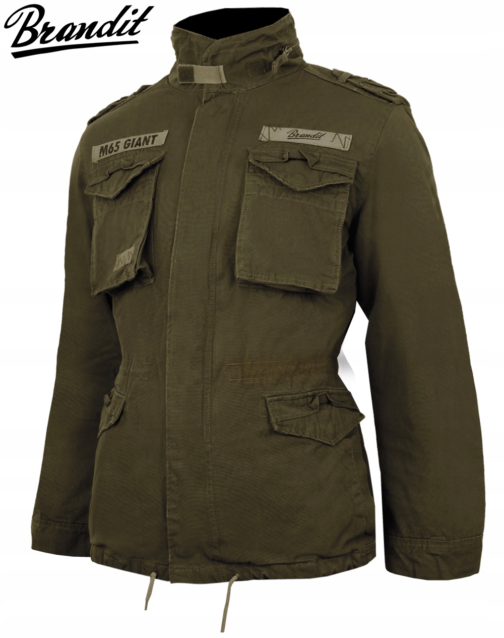 KURTKA MĘSKA WOJSKOWA BRANDIT M65 GIANT PARKA 3w1 OLIVE L Rozmiar L