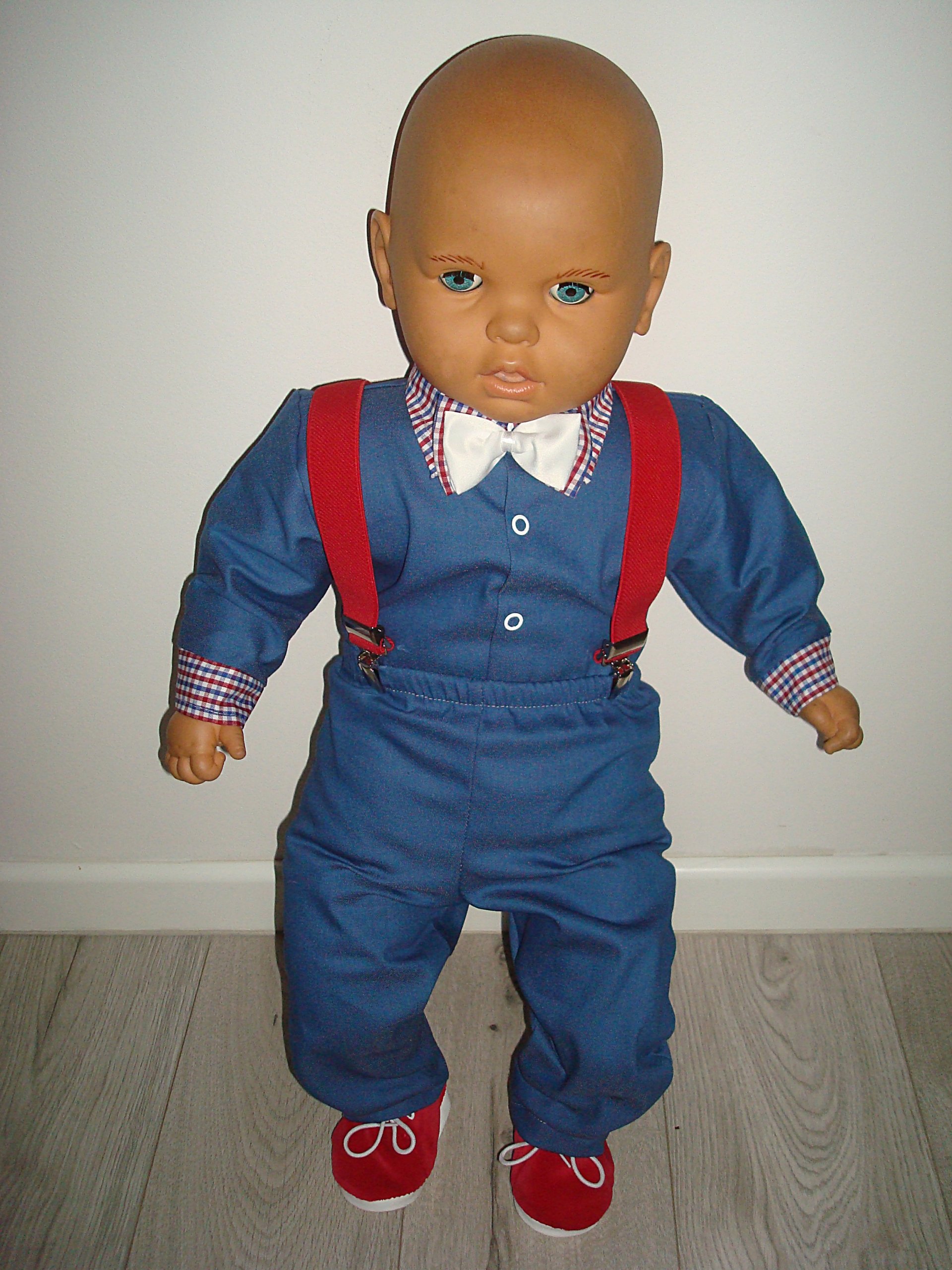 KOSZULO-BODY SPODNIE SZELKI MUSZKA KOSZULA r.68 Wiek dziecka 6 m +