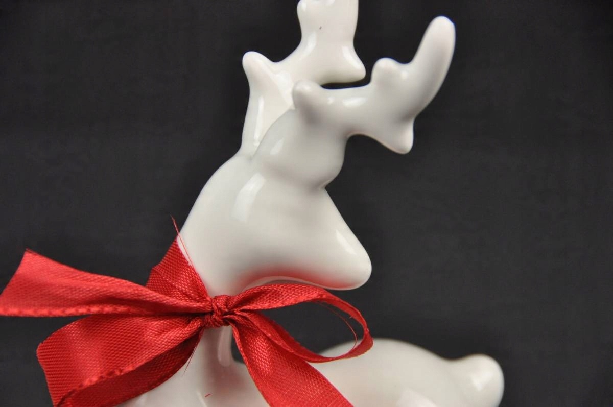 RENIFER PORCELANOWY ŚMIETANKOWY Rodzaj figurka