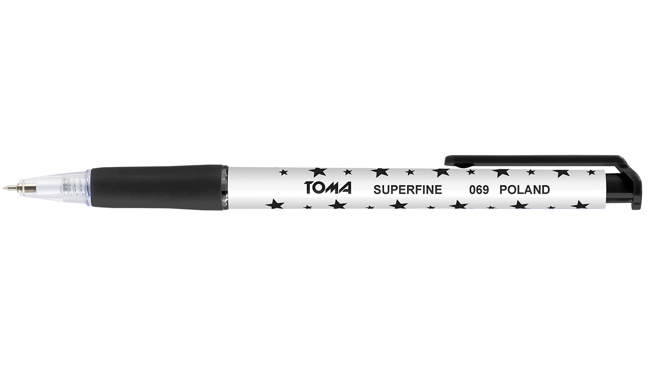 

Toma Długopis Superfine TO-069 czarny 0,5 mm