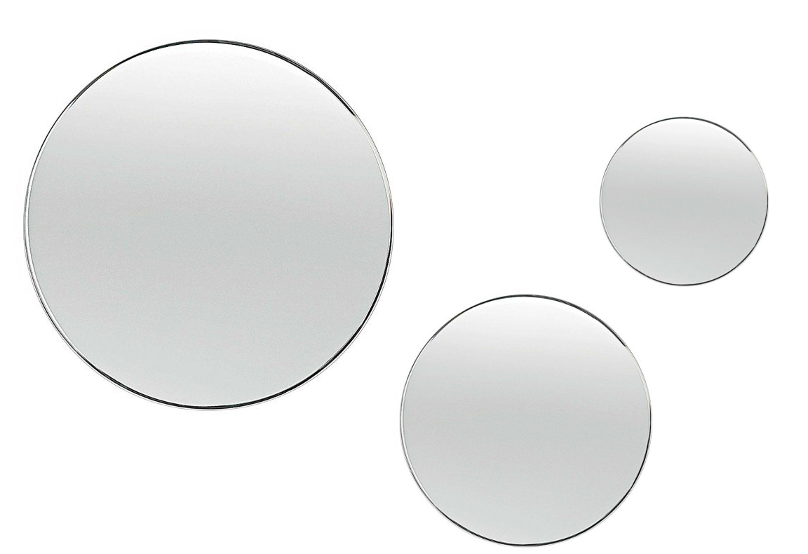Купить комплект зеркал. Зеркало "Парма-круг" d770. Набор из 3-х зеркал для ванной kolo Round 25-30-40. Зеркало Bruni круглое br09z. Набор круглых зеркал.