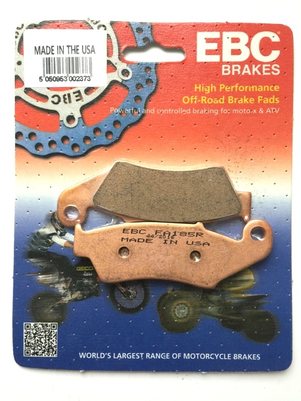 KLOCKI HAMULCOWE PRZÓD HONDA TRX 450 R TRX 700 XX