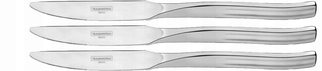 TRAMONTINA 3x Dezertný nôž stojaci 20cm - MARSELHA