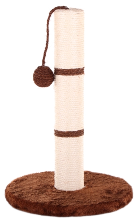 КОГТЕТОЧКЕ СТОЛБИК ДЛЯ КОТА ШАРИК НА ВЕРЕВОЧКЕ КРАКОВ