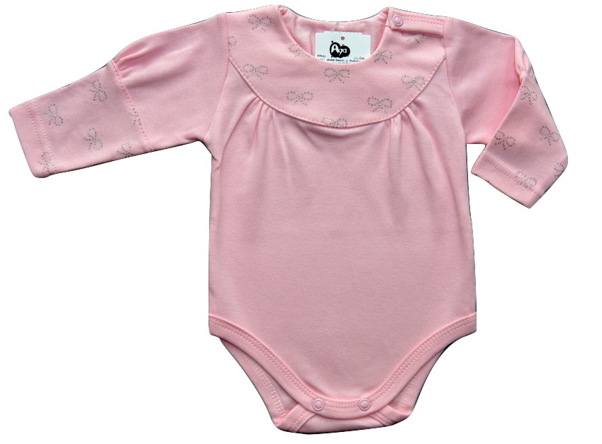 

Bawełniane body srebrne kokardki r 62 cm Jakość