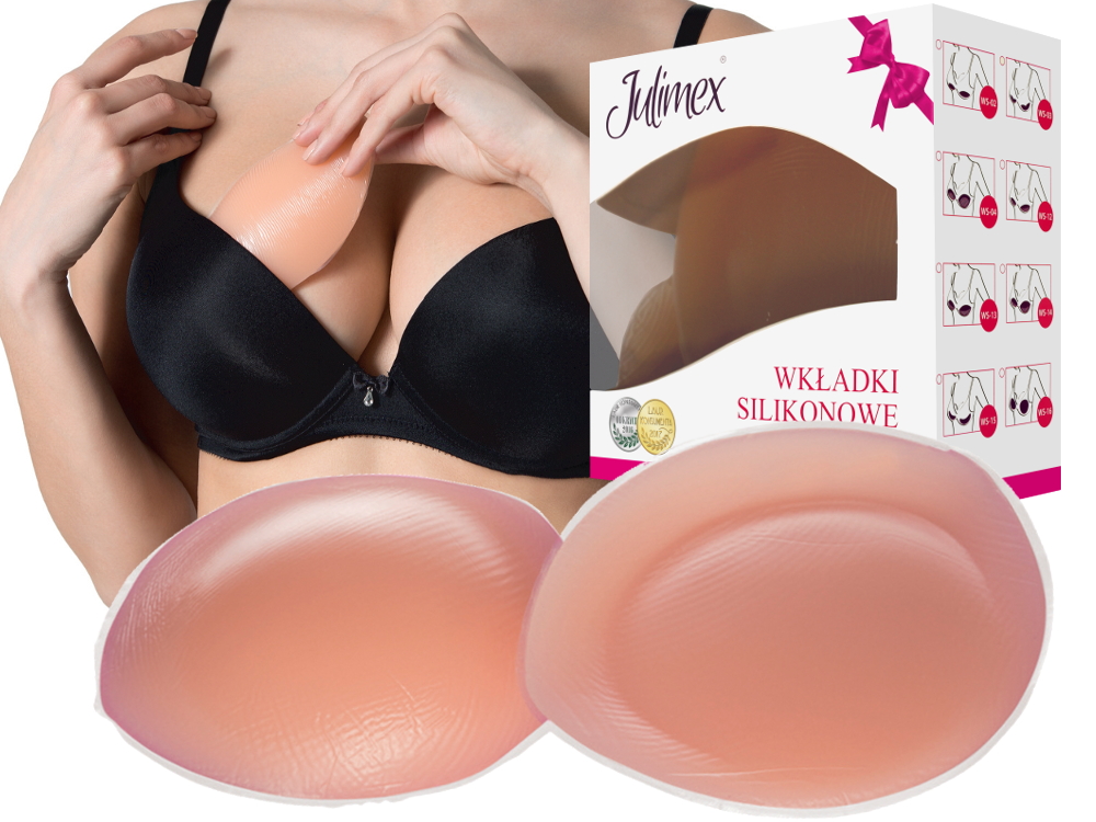 

Wkładki silikonowe Extra Push-up Julimex WS-04 C/D