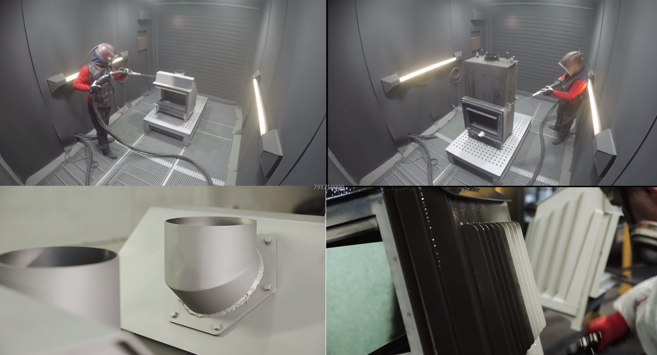 WKŁAD KOMINKOWY kominek OLIWIA 18 DECO DOLOT fi100 Głębokość 437 mm