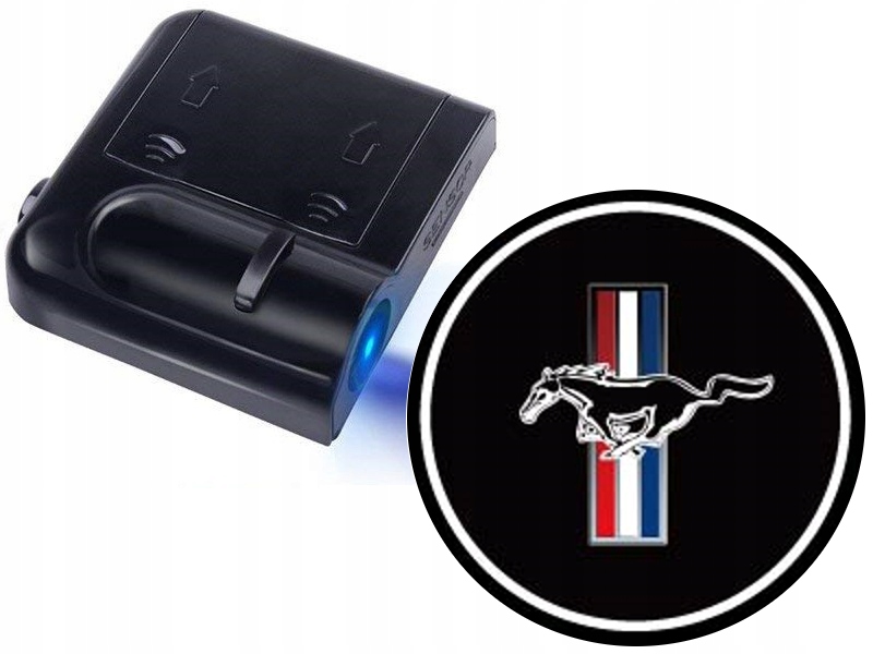 

Światła Led Powitalne Logo Ford Mustang Bezprzewod