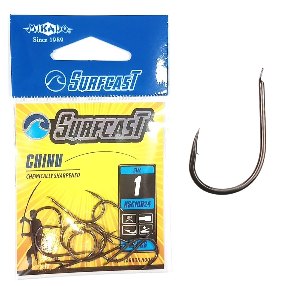 Mikado Haczyki Surfcast Chinu nr.2 10 sztuk