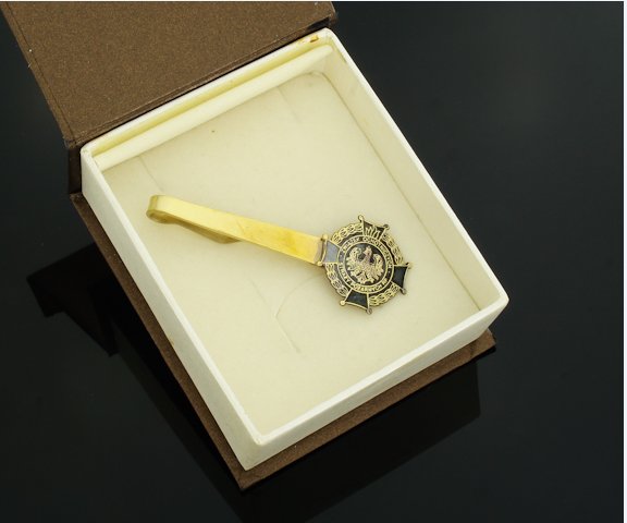 Spinka do krawata ochotnicza straż pożarna mosiądz Marka Inna marka