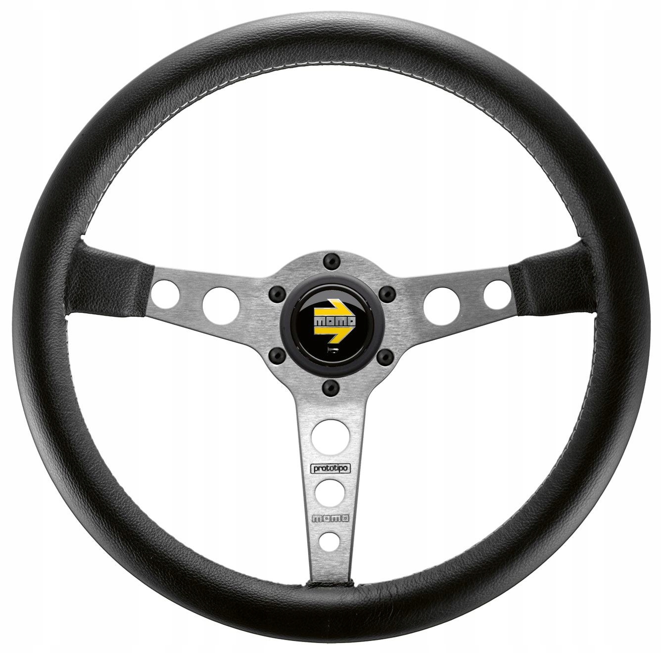 Volant Momo Prototipo kožený strieborný Kjs