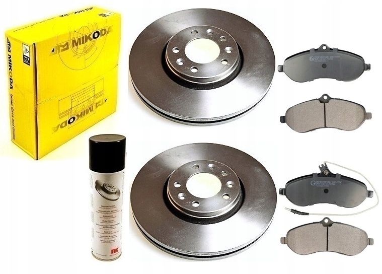 Диски колодки JUMPY SCUDO EXPERT 2007-передня 304mm