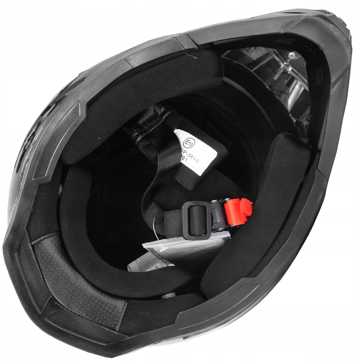 WL-901 Czarny Black M Kask Cross Enduro Atv Quad Blenda Szyba Homologacja Rozmiar M