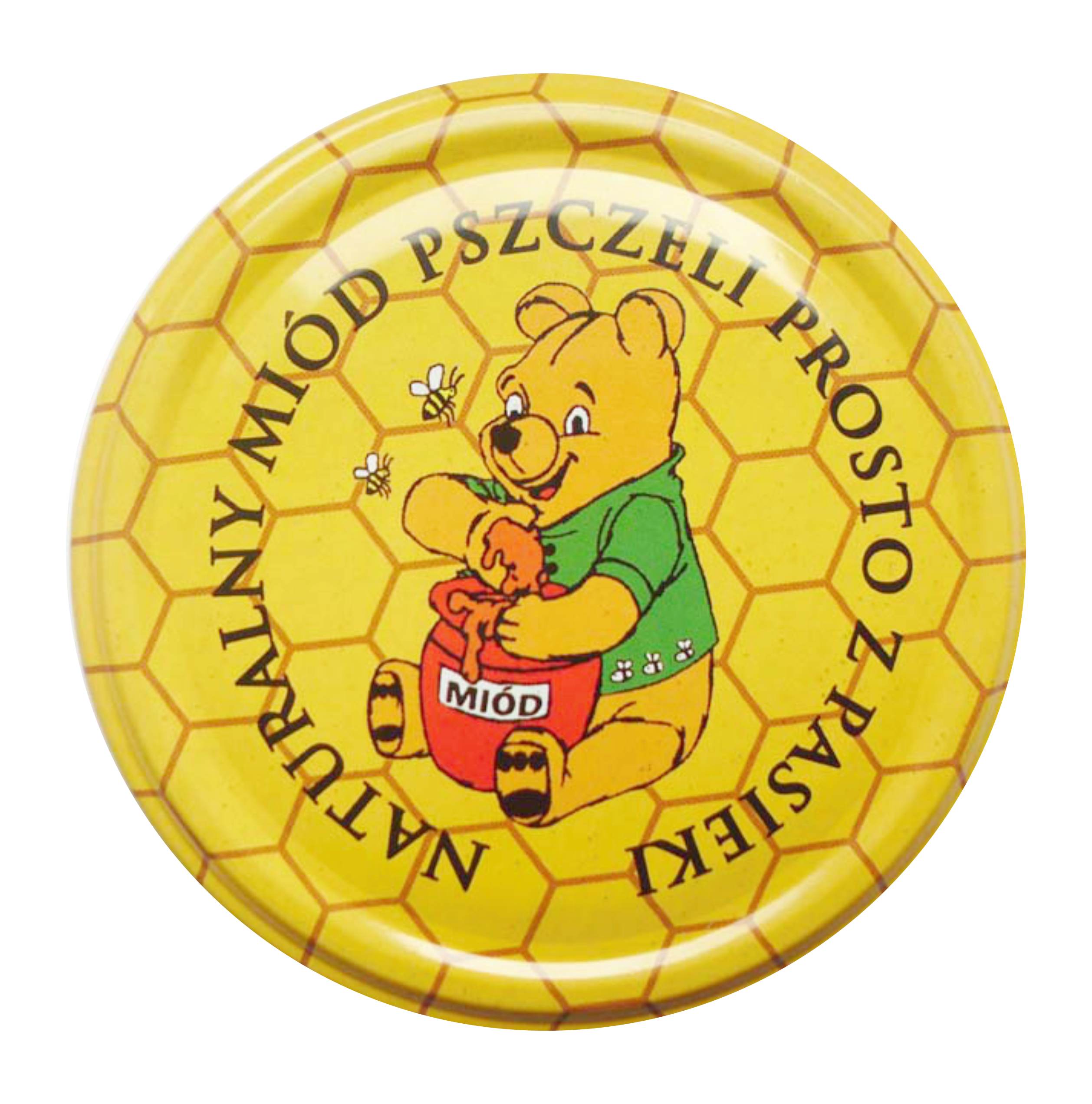 

Wieczko Zakrętka Pszczoła Fi 82 -Wzór 20 10 szt.