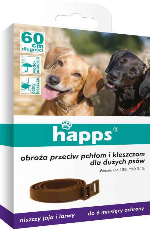

Happs Obroża Dla Psów Dużych 60CM!