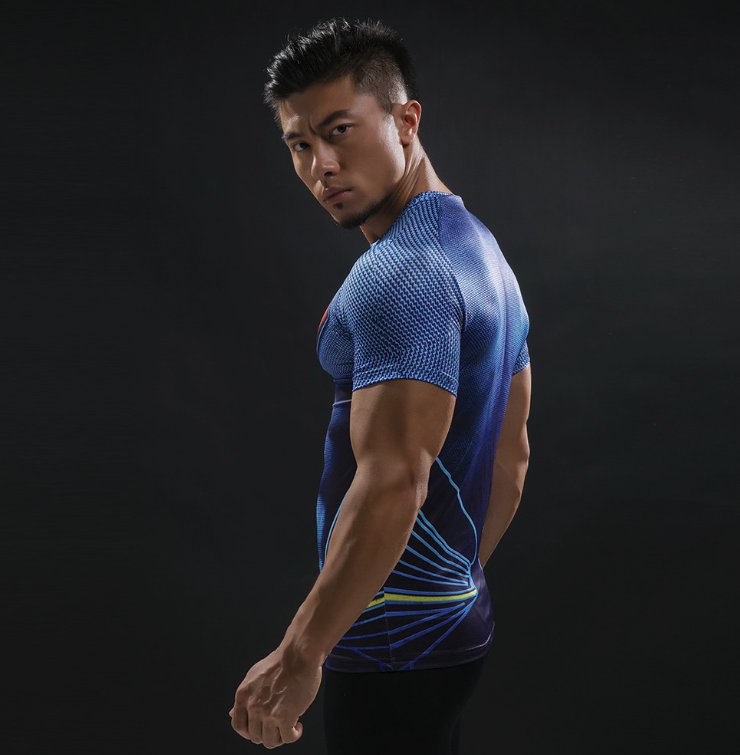 Koszulka termoaktywna siłownia Superman Avengers L Kolekcja Nie dotyczy