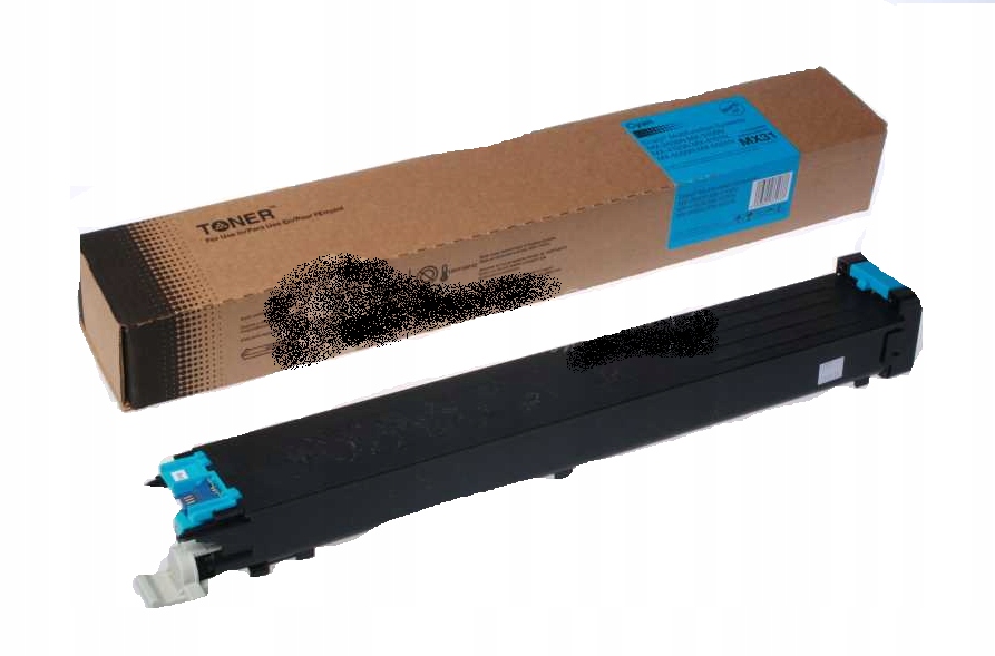 Toner do Sharp MX31GTCA Cyan MX2301 MX4100 New