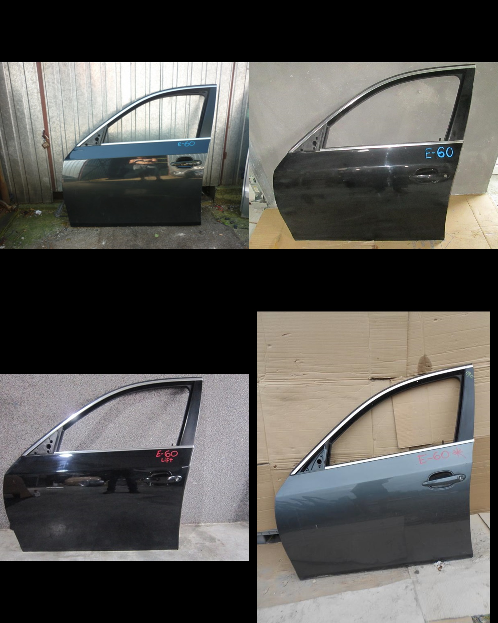 TÜR BMW 5 E60 E-60 E-61 LINKS VORNE