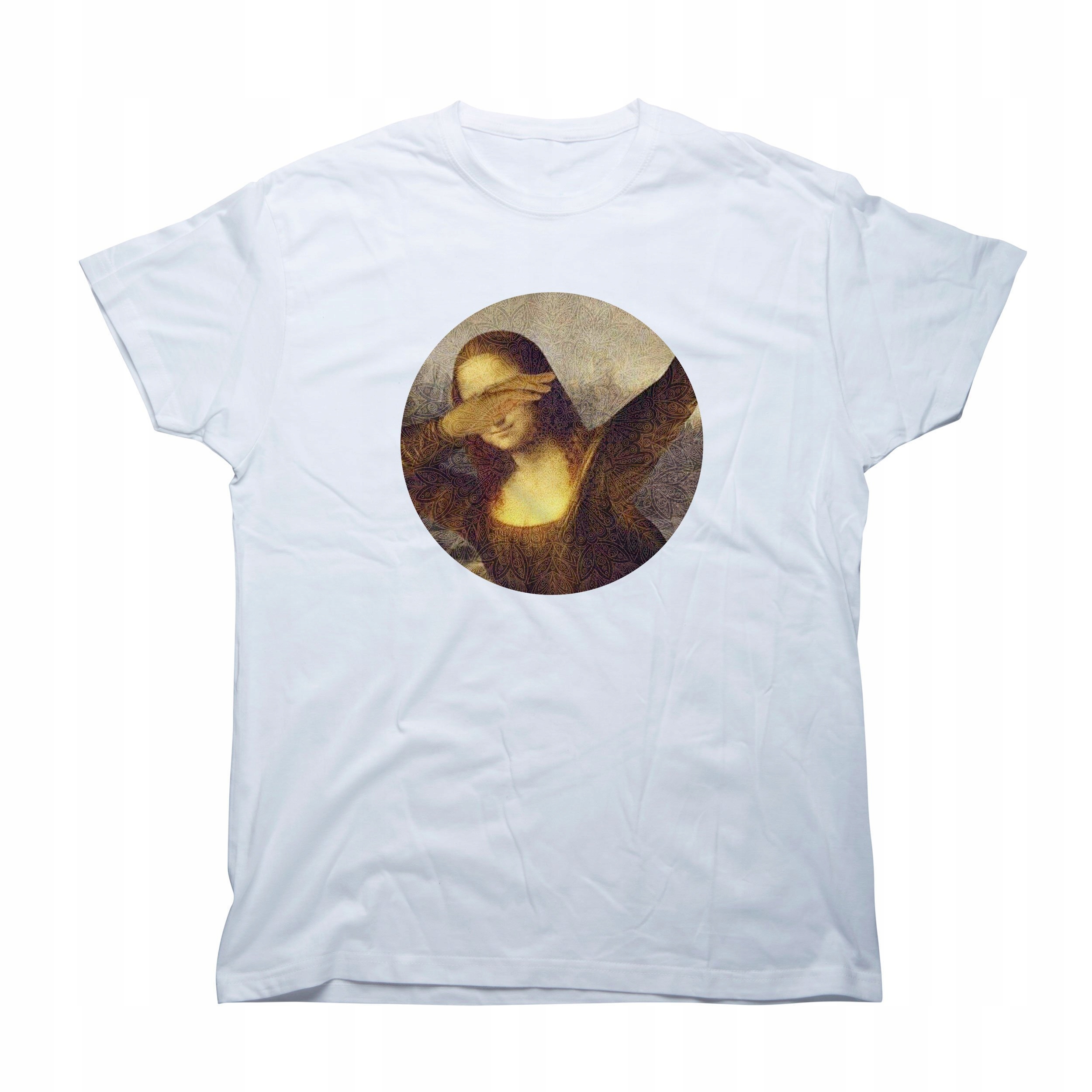 

Mona Lisa T-shirt Koszulka Damska Modny Tshirt - S