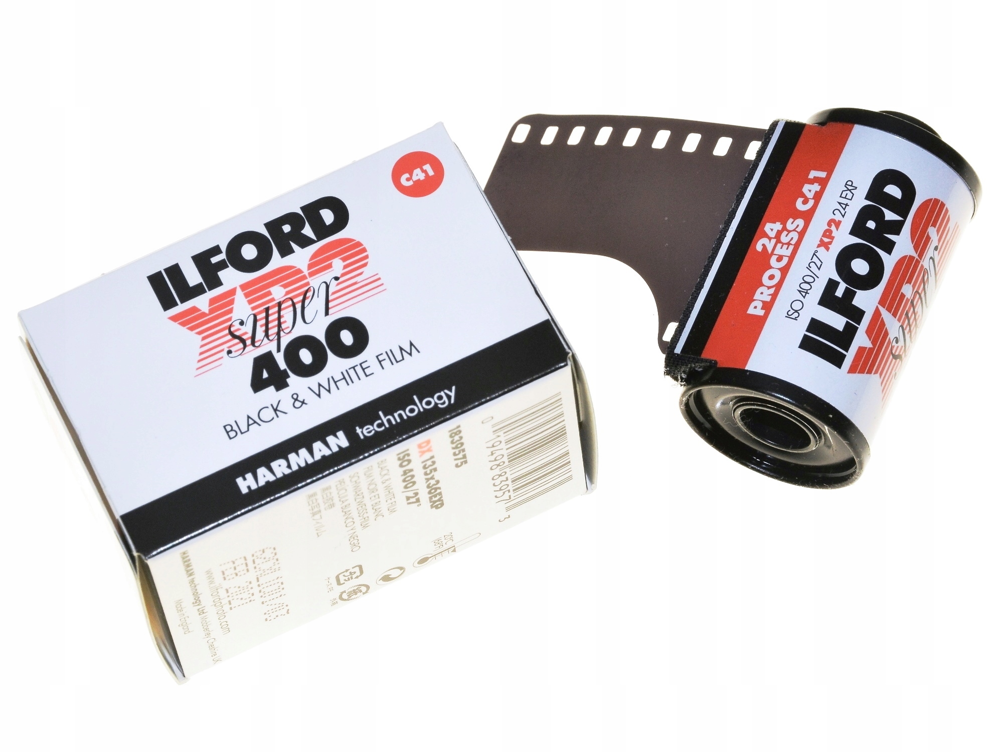 

Ilford XP2 400/36 film B&w klisza do C41 2.21
