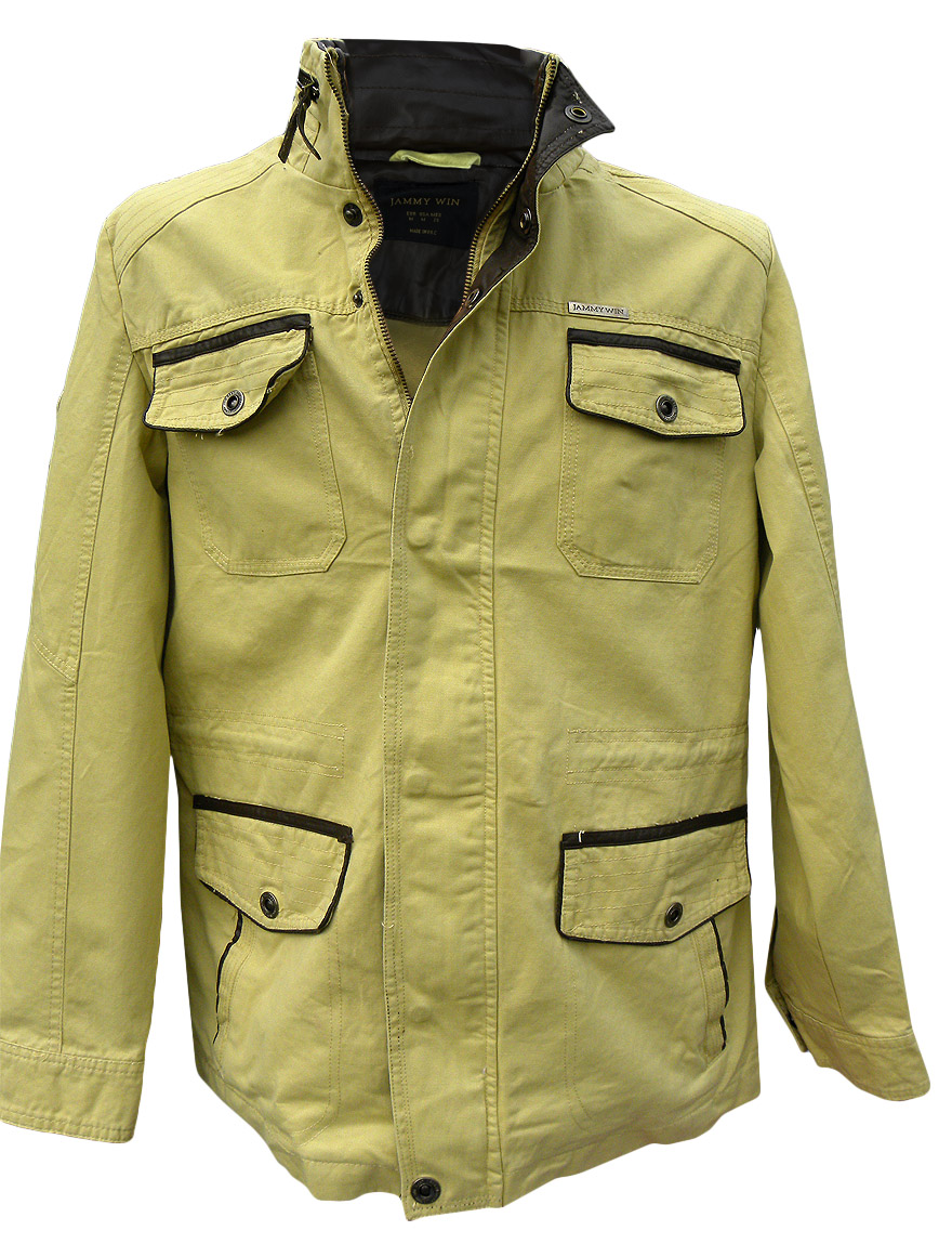 10 MĘSKA KURTKA BAWEŁNIANA ARMY GREEN ROZ. M